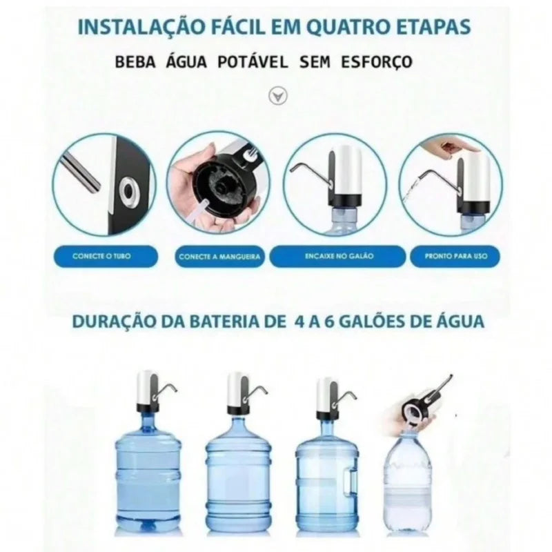 Bomba Elétrica Portátil para Galão