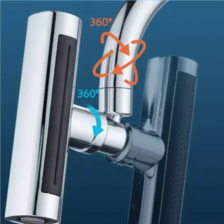 Extensor de Torneira com 4 Modos e rotação 360°