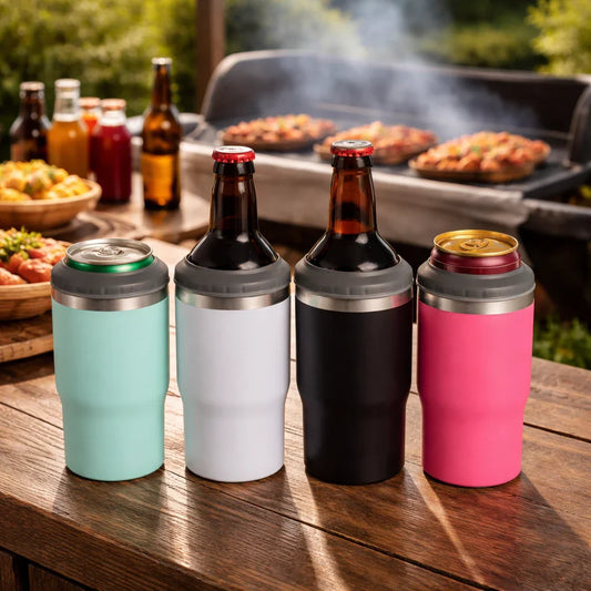 Copo Térmico 5 em 1 | 400ml com Abridor