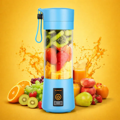 Mini Liquidificador Portátil com 6 Lâminas