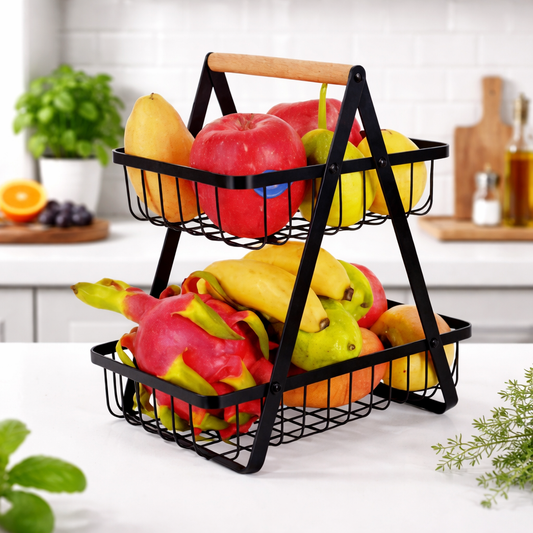 Fruteira de Mesa Articulada com 2 Andares