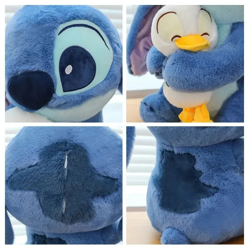 Pelúcia Stitch e Patinho – Almofada Macia